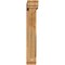 Ekena Millwork Traditional Traditional Rough Sawn Bracket w/ Offset Brace, Western Red Cedar, 6"W x 30"D x 38"H BKT0604X30X38TRA01RWR - alternate 3